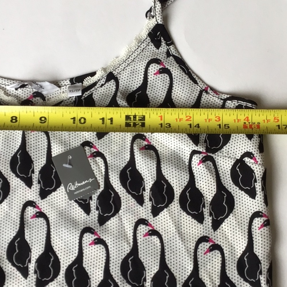 Goose Pattern Tank Cami - Picture 6 of 8